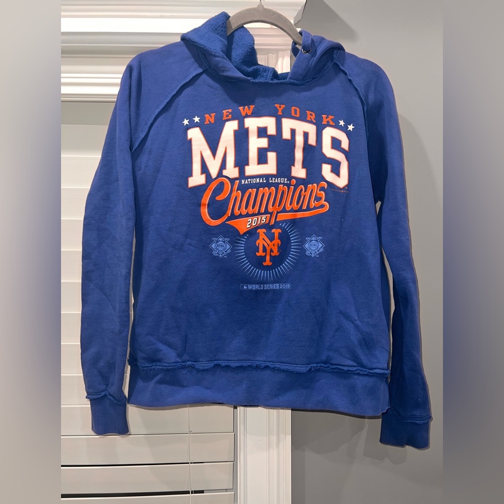 Blue New York Mets Champions Sweatshirt